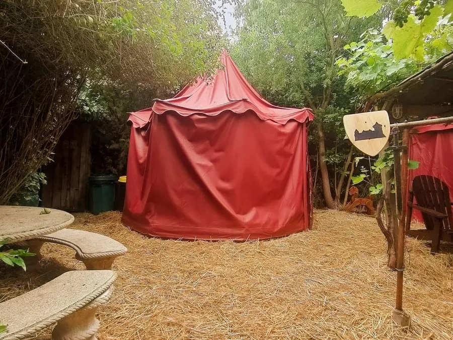 Le camp du chevalier