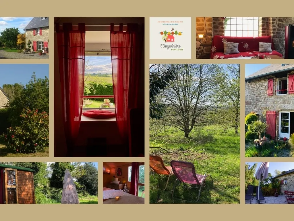 Domaine l'Angevinière, éco-logis en Baie du Mont Saint-Michel