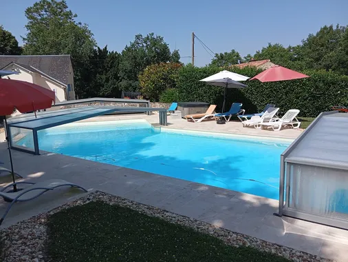Domaine La Folie : Gîte Rural "La Petite Folie"-piscine - clim,au coeur de la Vendee